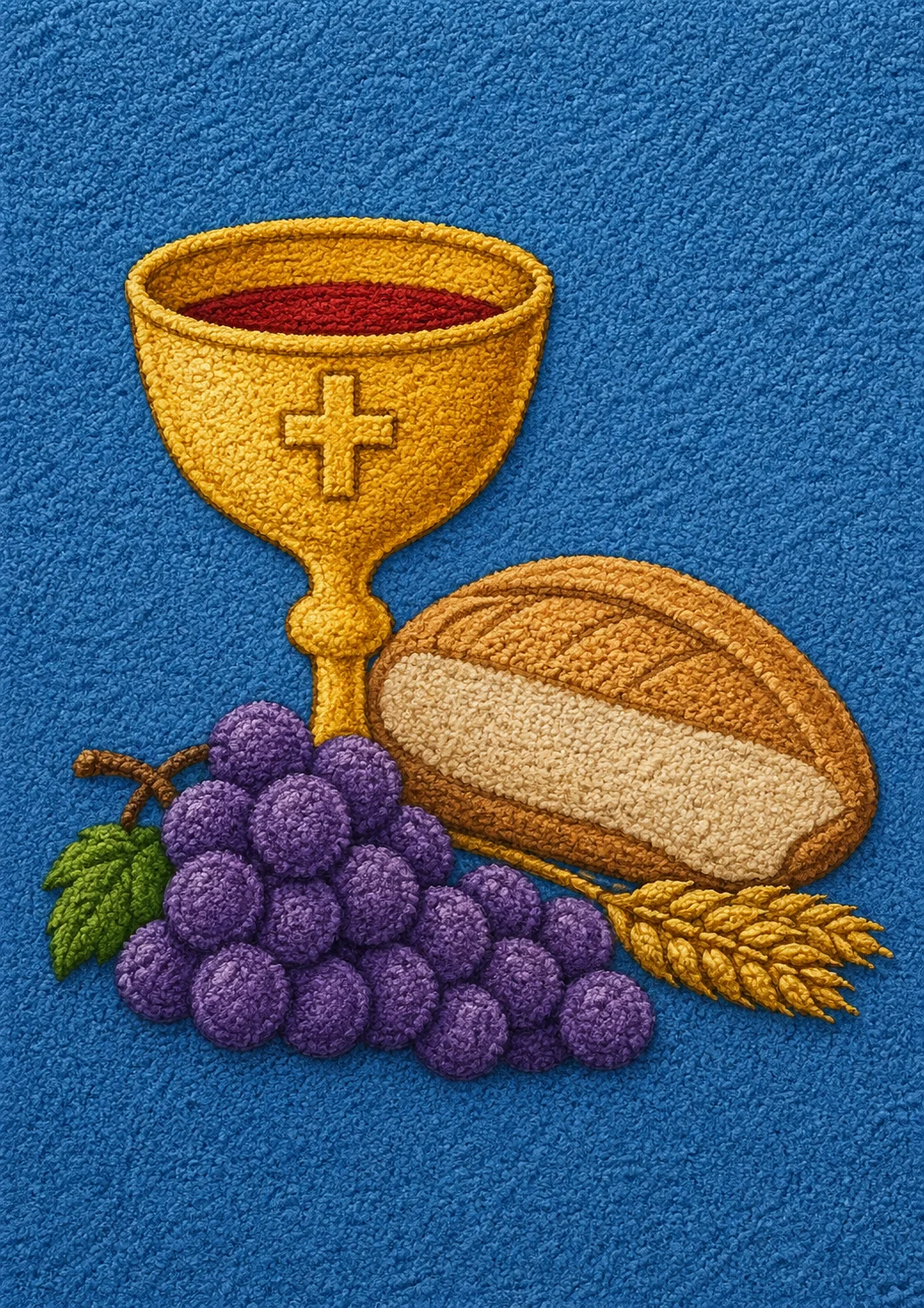 Desenho de tapete para Corpus Christi