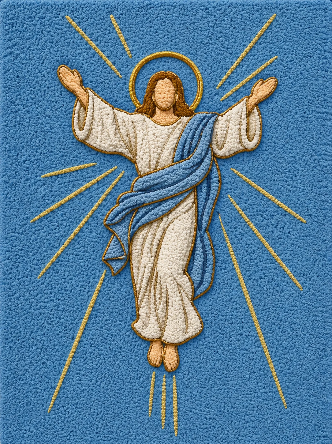 Desenho de tapete para Corpus Christi